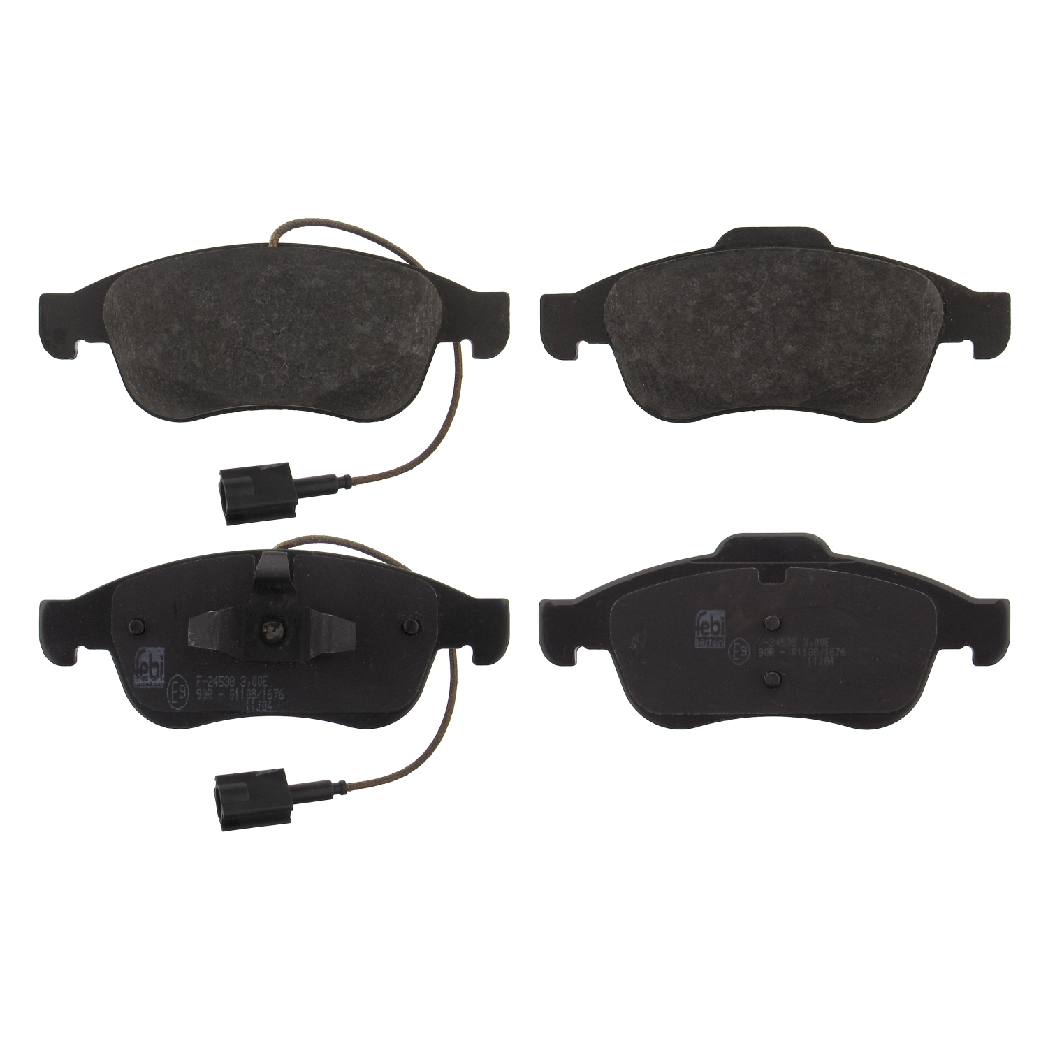 16828 BRAKE PAD SET, DISC BRAKE FRONT AXLE